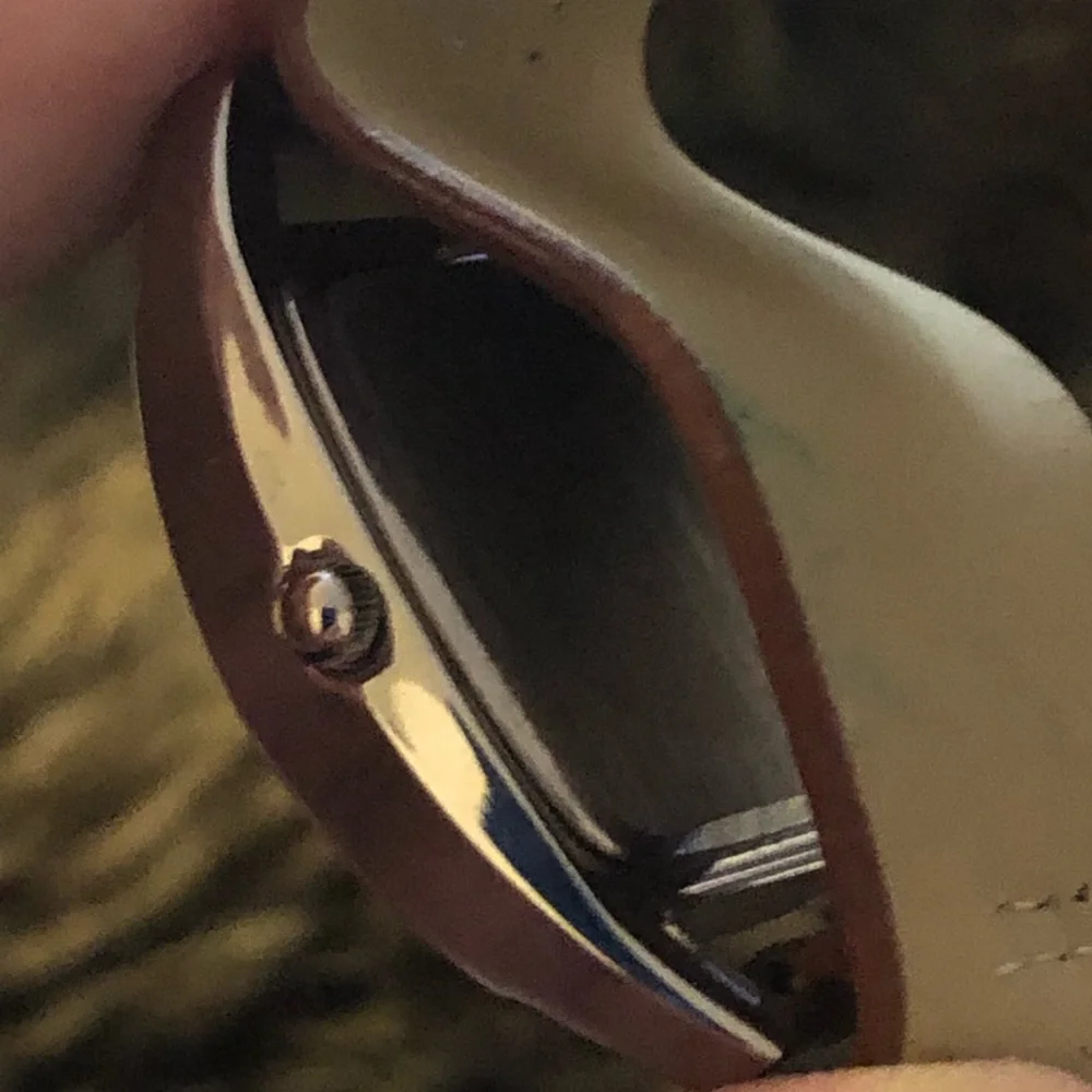 Ladies southwest style vegan leather band watch
